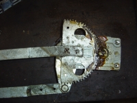  loose rivet, bent arm, and alignment not right
